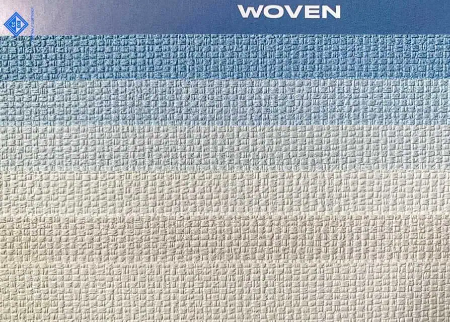 woven wallpaper rotated