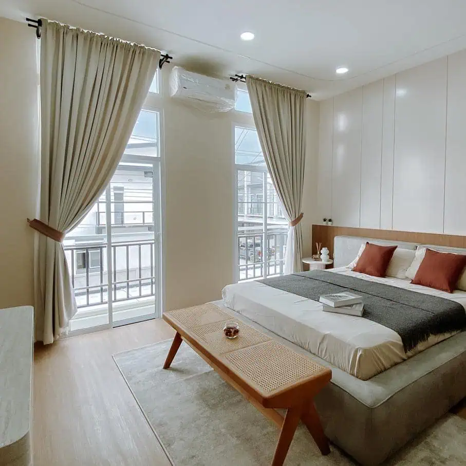 Master bedroom after Master bedroom after