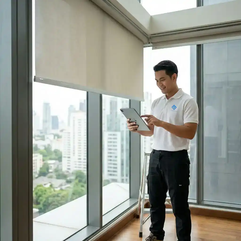 ช่าง-เช็ค-ม่านม้วน-มอเตอร์